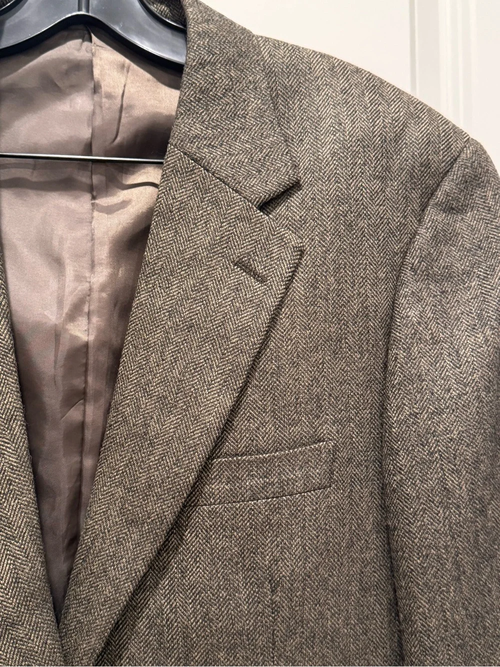 Club Room Macy’s Tweed Herringbone Blazer | Wool Alpaca Blend | Men’s 40 Long⁠